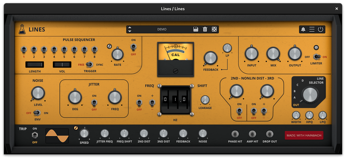 Lines user interface