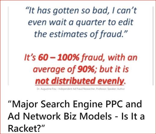 📛 DISCLAIMER: We Don't Cover the News | We Cover the 'Way' the #News is #COVERED_UP! 👿 

👩‍💻  The people who #Ruined the #internet IS #BIG_TECH! NOT #SEO’S. 

🇱🇷 “Major Search Engine PPC and Ad Network Biz Models - Is It a Racket?” #ORIGINALLY POSTED IN #January 2000 | #REPOSTED March 20, 2015 to #LINKEDIN | RE-POSTED November 12, 2019 to Linked in | RE POSTED March 17, 2023 to LINKEDIN. Reposted on Mastodon Nov 5, 2023

💽 Yes! The #Great_Divide is Occurring.. (aka #EXCLUSION). 

Bottom line if anyone wanted to clean up fraudulent activities online simply #Subpoena IPv4 logs from #BIG_TECH Search Engine #Referrers logs (Traffic Origination)! #﻿All_will_be_known.. OVERNIGHT AND WHEN ALL IS KNOWN all WILL ALSO BE #SHUTDOWN_OVERNIGHT --including the #Verge..

You see folks now these #INEPT ELITES ARE #SCARED #VERY_SCARED AS THEY SHOULD BE. They have #Stolen #Trillions from YOU USING #THIRD_PARTY_COOKIES THAT ARE NOW BEING #DISCONTINUED.

Which is their current business model = #IP_THEFT = chatgpt is #proof!

ONLY #1ST_PARTY_COOKIES are #LEGALLY #ALLOWED;) And even this #loser  #Verge does does not know that or is COMPLICIT! AKA #PROPAGANDA.

Now #BIG_TECHS bottom line is SEVERELY threatened BECAUSE "THEY" CANNOT #STEAL your identifying data without your consent #BEHIND_THE_SCENES ANYMORE USING not only #3RD_PARTY_COOKIES but GPS TRACKING by SATELLITES for a 360 view of you picking your nose??

..and why the big propaganda HOOPLA (lies) being pushed by #PROPAGANDA_OUTLETS SUCH