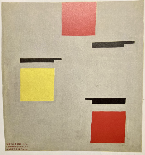 Dessin 1177, 1933-1934, gouache sur papier, 22,5 x 20,8 cm, collection particulière