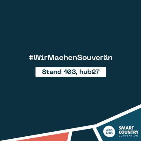 SharePic 9 von 10 zu den ZenDiS-Speaker-Beiträgen sowie dem ZenDiS-Bühnenprogramm auf der Smart Country Convention (SCCON) 2025.
