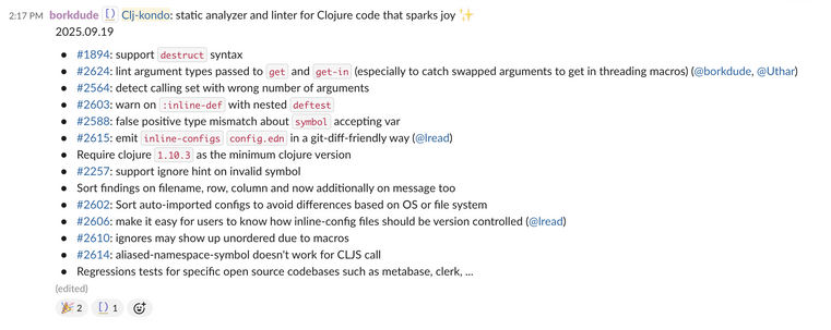 changelog