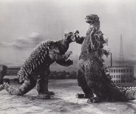 Promotional image Godzilla Raids Again