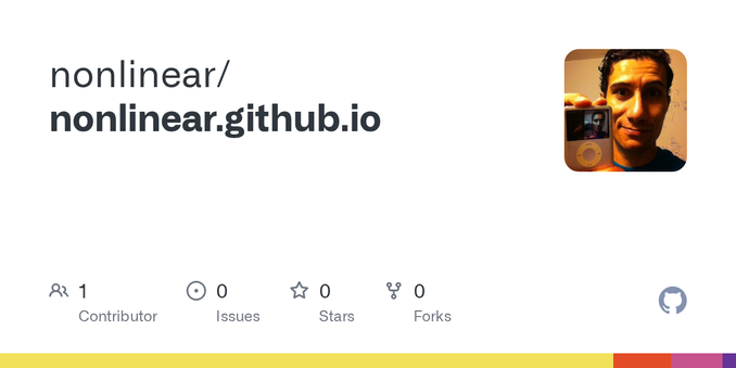 Contribute to nonlinear/nonlinear.github.io development by creating an account on GitHub.