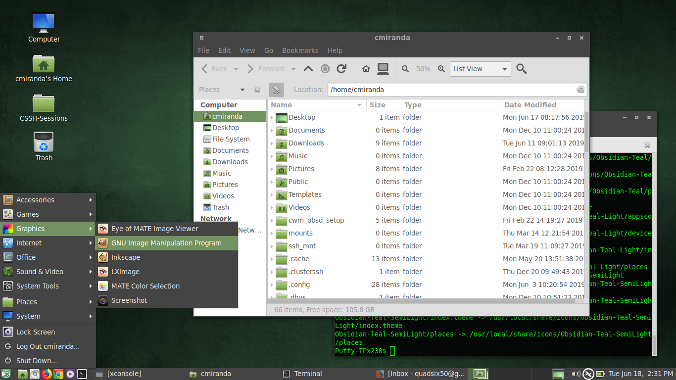 MATE Desktop on OpenBSD