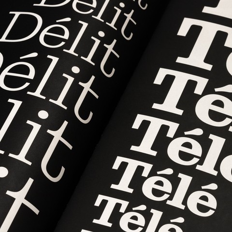 A preview of the font specimen for Stringer in light and bold in a waterfall of sizes.