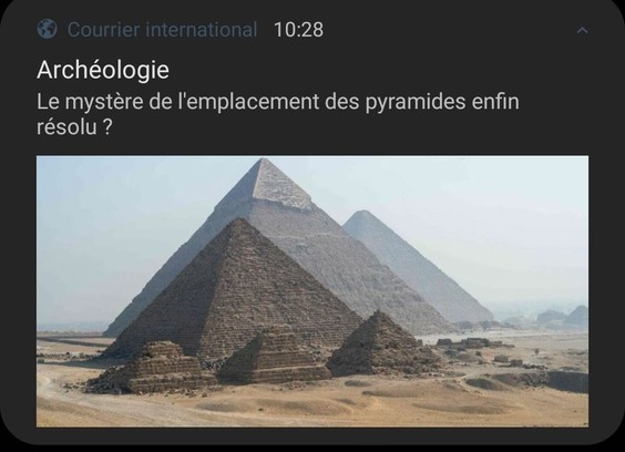 Article de presse
Archéologie. 

Le mystère des pyramides égyptiennes enfin résolu ?
