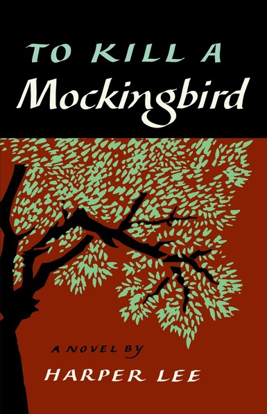 The trade reprint book cover of To Kill a Mockingbird