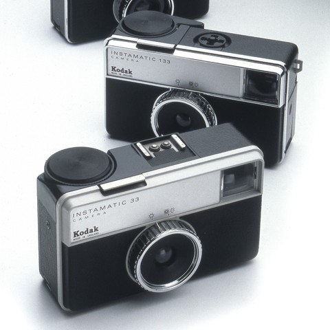 The iconic Kodak Instamatic 33 Camera (1968) was developed to simplify the use of inserting and removing film without destroying it by using a cassette instead.