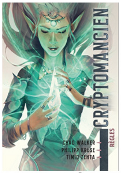 The cover of « Cryptomancien »