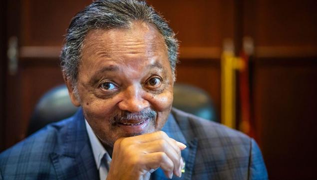 Reverend Jesse Jackson, days after his 81st birthday in 2022.
