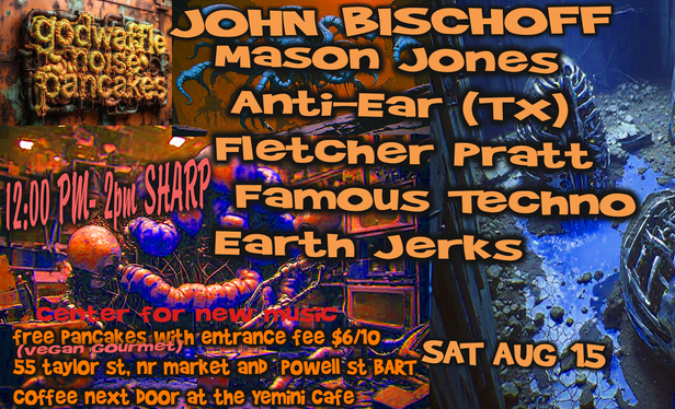 Event flyer in all its dystopian drip.